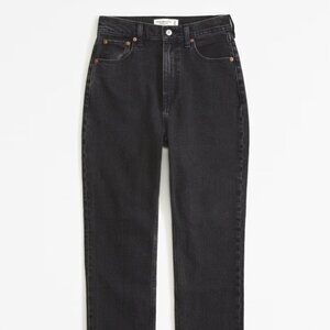 Worn once Curve Love Ultra High Rise Ankle Straight Jeans